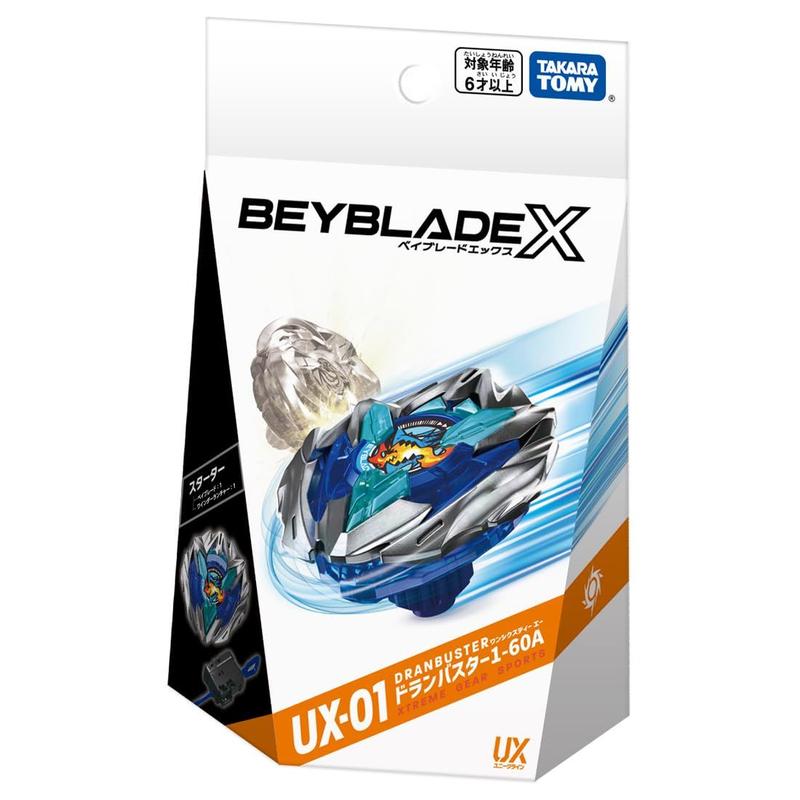 Buster de drenagem inicial Beyblade X UX-01 1-60A da TAKARA TOMY